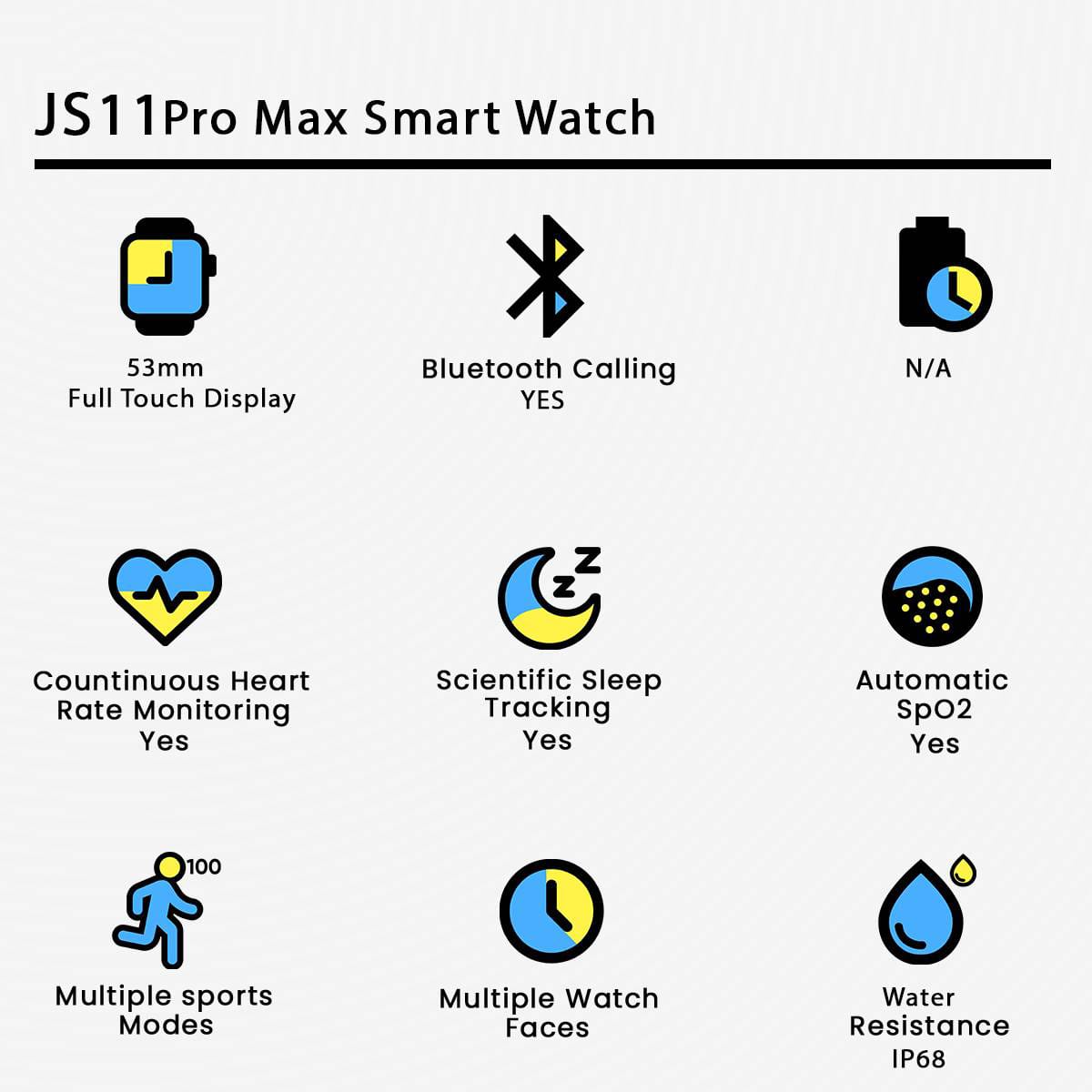 JS11 Pro Max Smart Watch