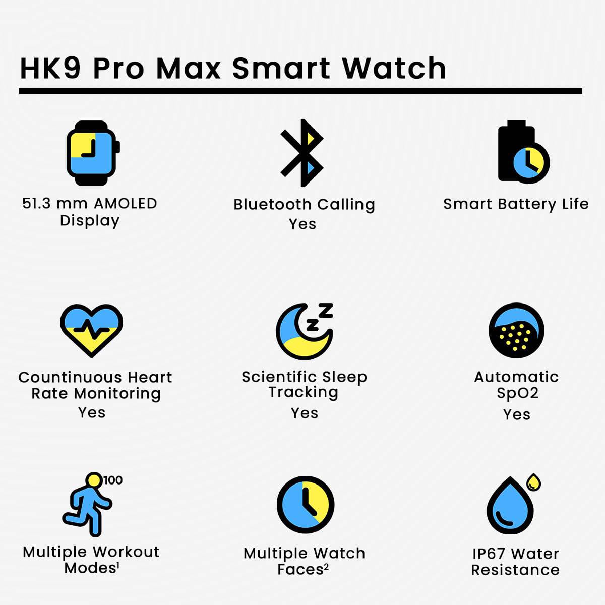 HK9 PRO MAX AMOLED